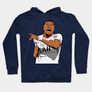 PSG's Mbappe Illustration Hoodie